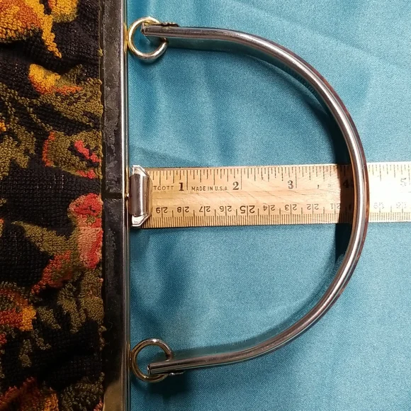 Vintage JR tapestry purse - Picture 12 of 12